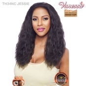 Vanessa Honey Brazilian Unprocessed Human Hair Swissilk Deep Lace Front Wig - TH34NC JESSIE